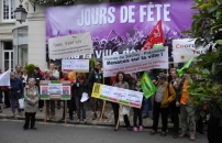 Photo manif contre le PLU Pal. site